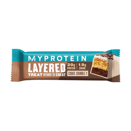 Myprotein Layered Bar | 60g - Delicious high-protein snack bar with layers of flavor