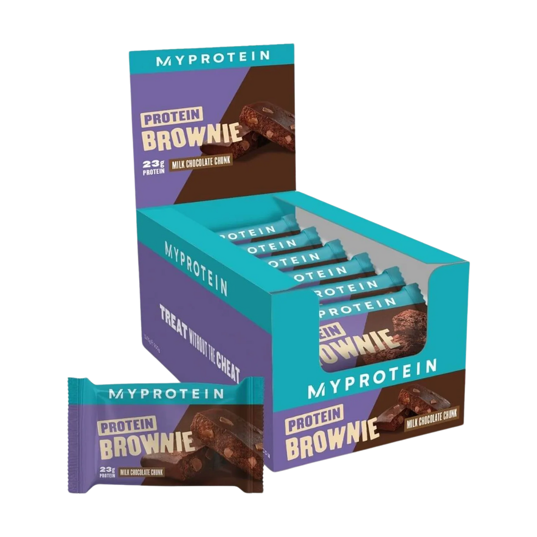 Myprotein Protein Brownie | 75g: A delicious and indulgent chocolate brownie packed with protein