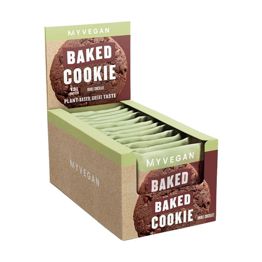 Myprotein Vegan Baked Cookie | 75g - 12x75g / Double Chocolate - fitgrade.ch