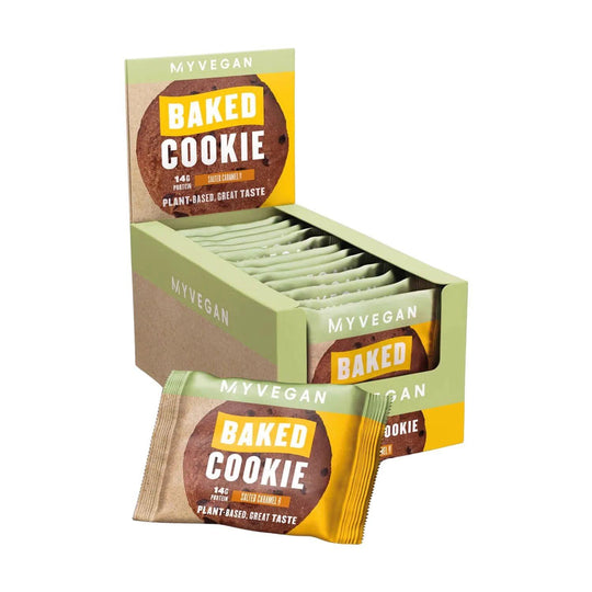 Myprotein Vegan Baked Cookie | 75g - 12x75g / Salted Caramel - fitgrade.ch