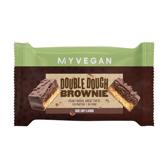 Myprotein Vegan Double Dough Brownie | 60g - Delicious plant-based treat