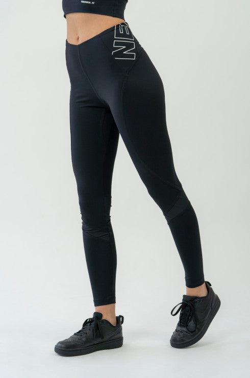 NEBBIA FIT Activewear High-Waist Leggings - Black / XS - fitgrade.ch