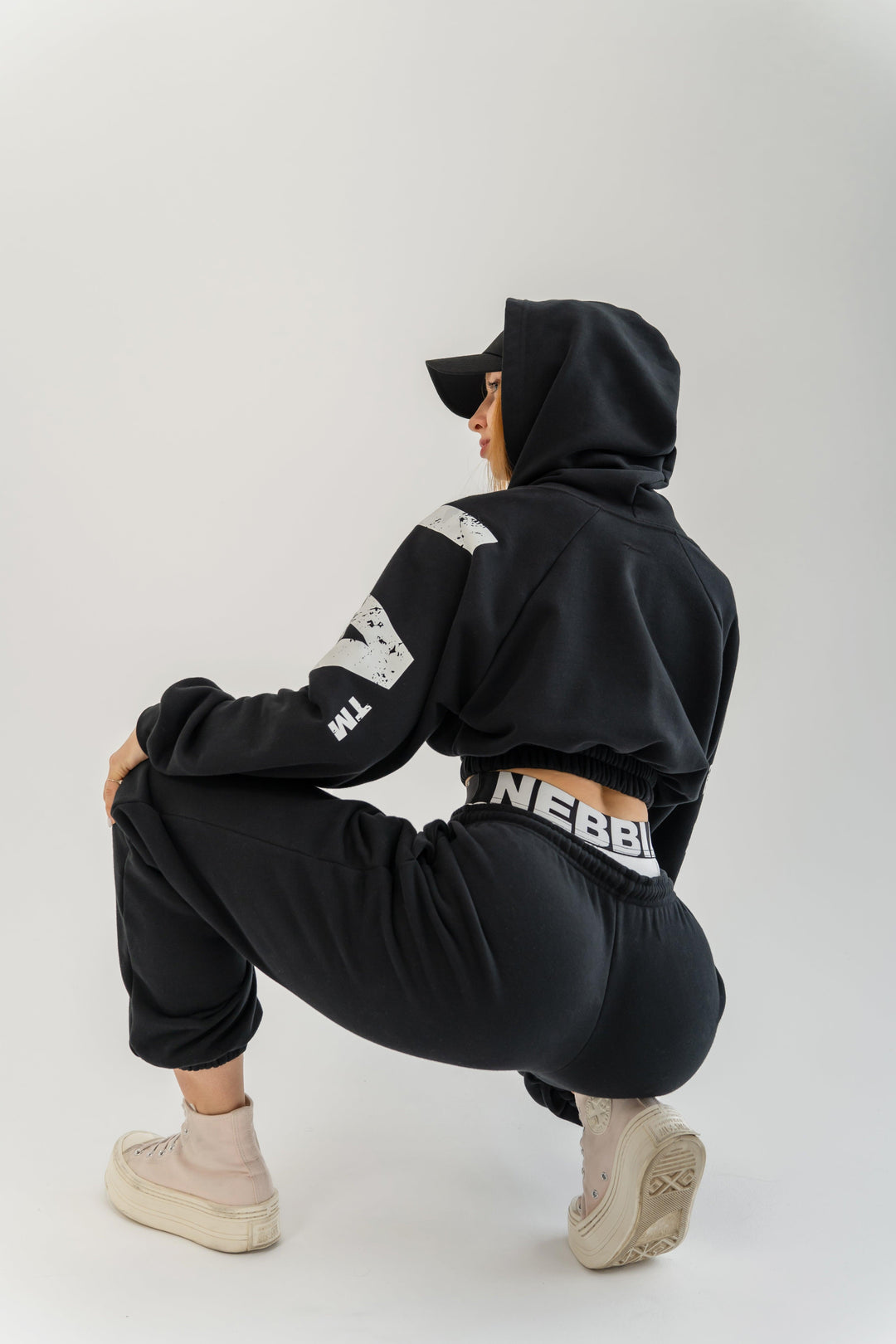 NEBBIA Gym Sweatpants MUSCLE MOMMY - Black / XS - fitgrade.ch