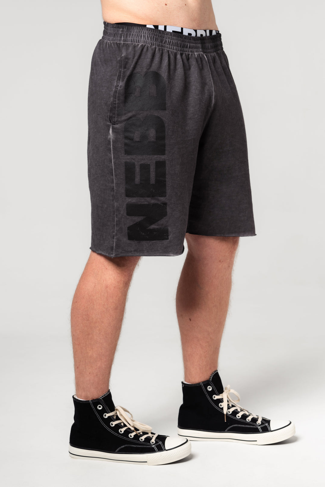 NEBBIA Washed-off Sweatshorts NO BS - Comfortable and stylish activewear for workouts