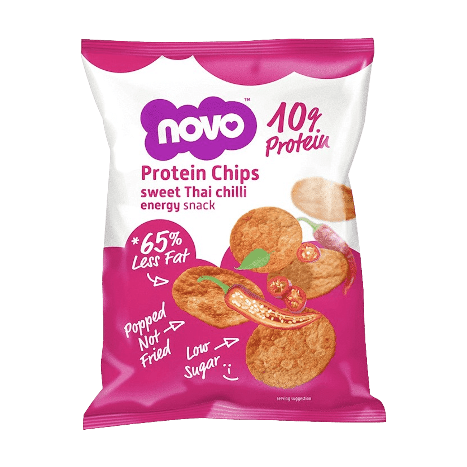 Novo Nutrition Protein Chips | 30g - 30g / Sweet Thai Chilli - fitgrade.ch