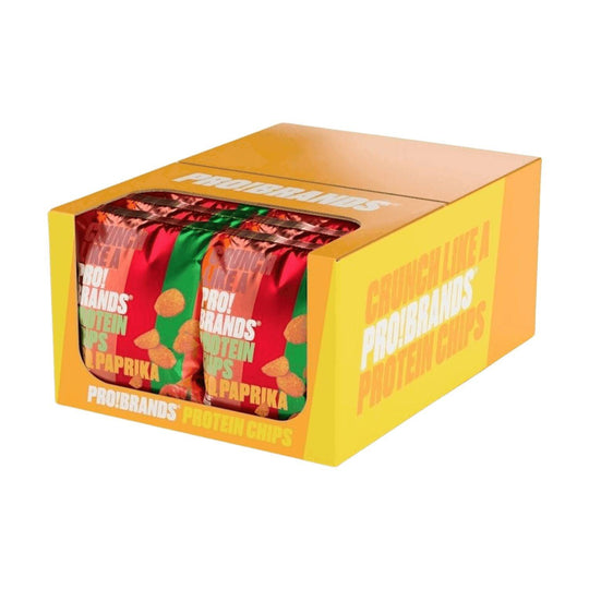 Probrands Protein Chips | 50g - 14 x 50g / Barbeque Paprika - fitgrade.ch