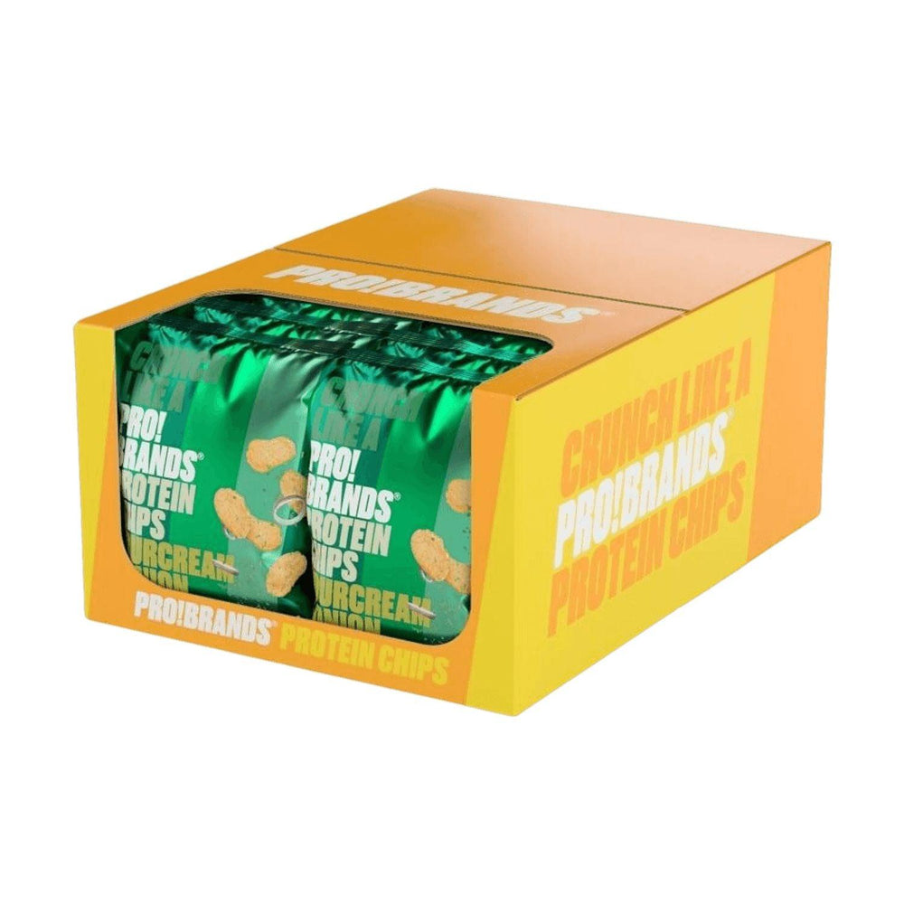 Probrands Protein Chips | 50g - 14 x 50g / Sour Cream & Onion - fitgrade.ch