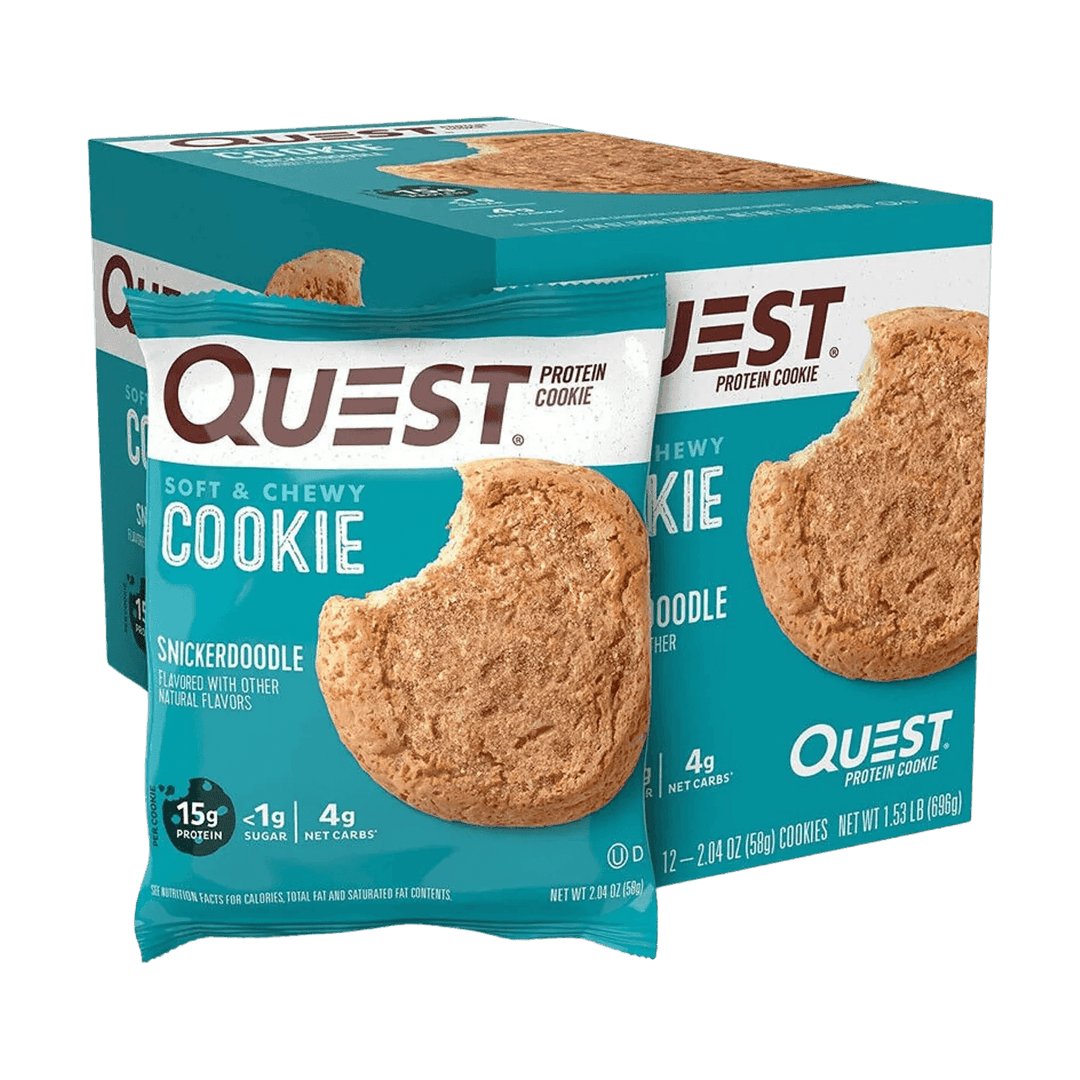 Quest Nutrition - Protein Cookie | 50g - 4x50g / Snickerdoodle - fitgrade.ch