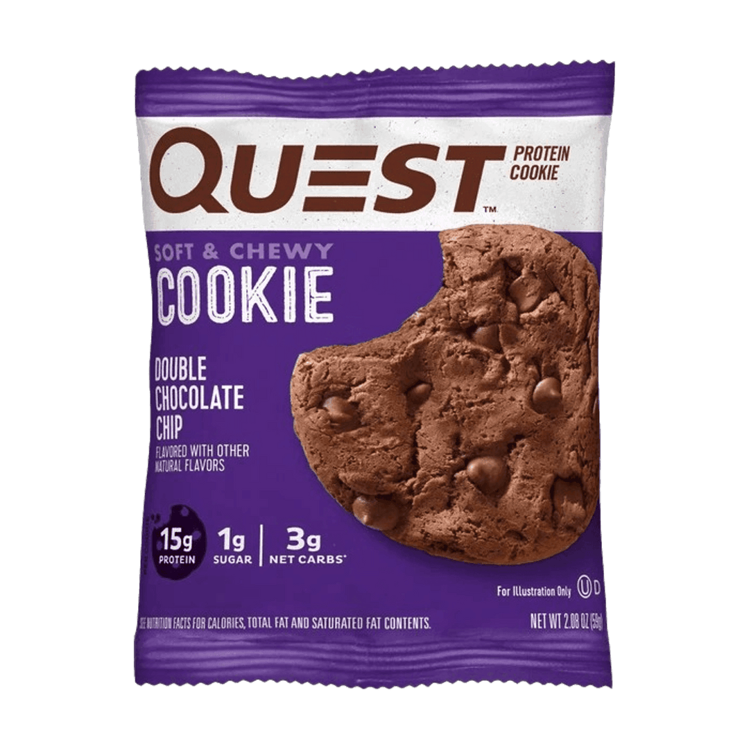 Quest Nutrition - Protein Cookie | 50g - 50g / Double Chocolate Chip - fitgrade.ch