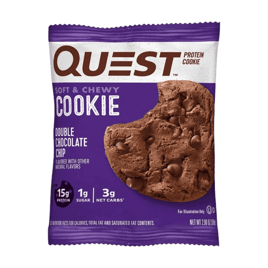 Quest Nutrition - Protein Cookie | 50g - 50g / Double Chocolate Chip - fitgrade.ch