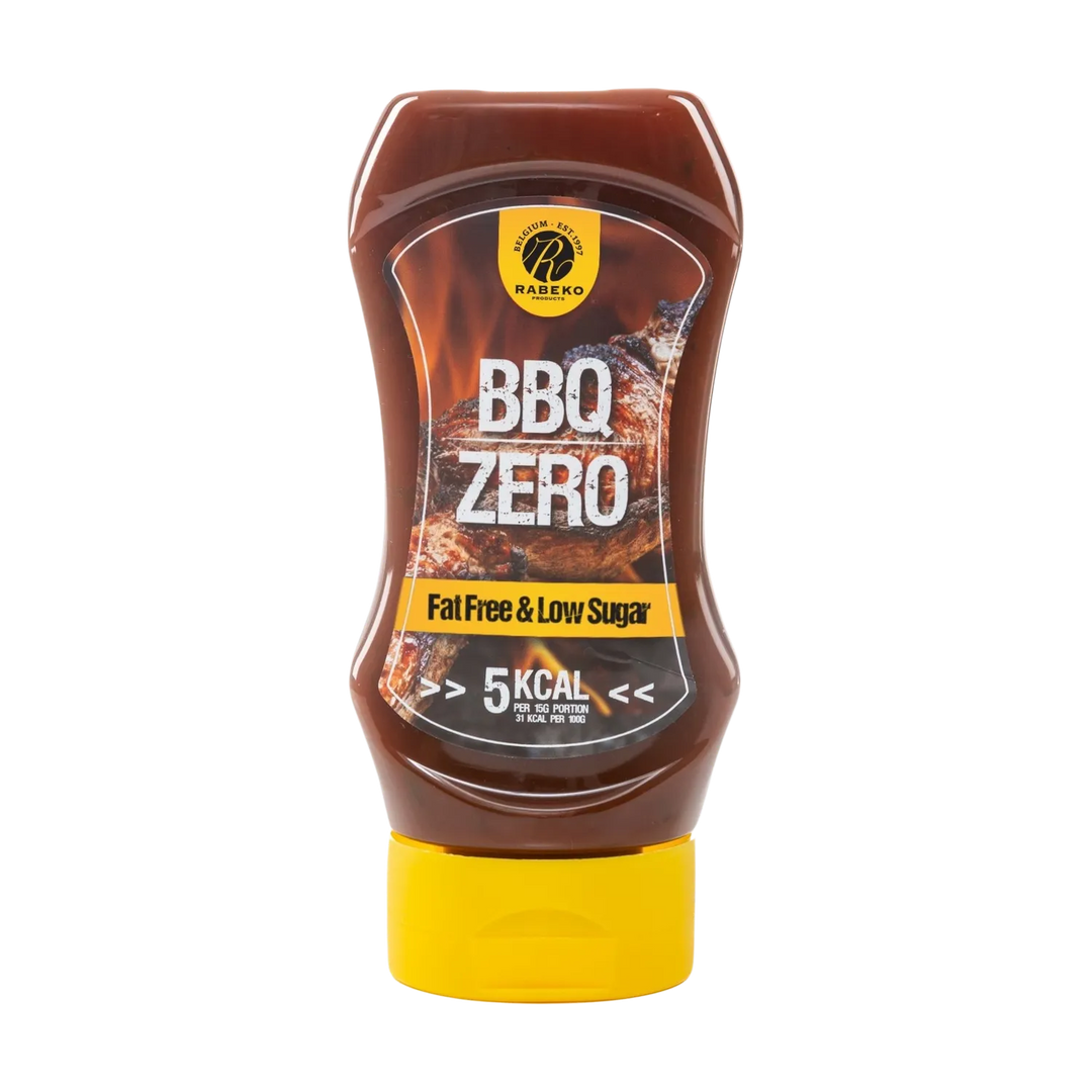 425ml bottle of Rabeko Zero Sauce BBQ, a delicious and guilt-free condiment for all your grilling needs