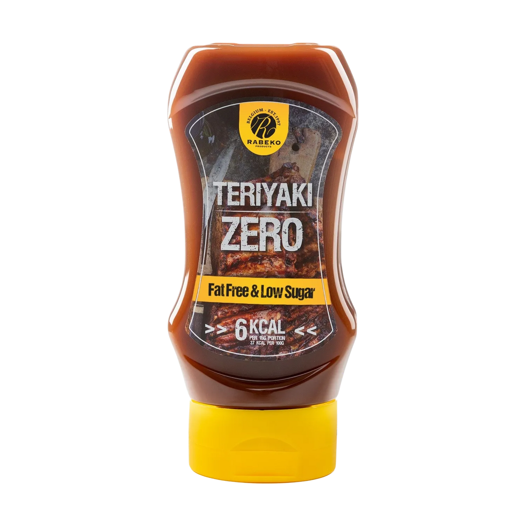 Rabeko Zero Sauce Teriyaki 425ml, a delicious and low-calorie alternative to traditional teriyaki sauces