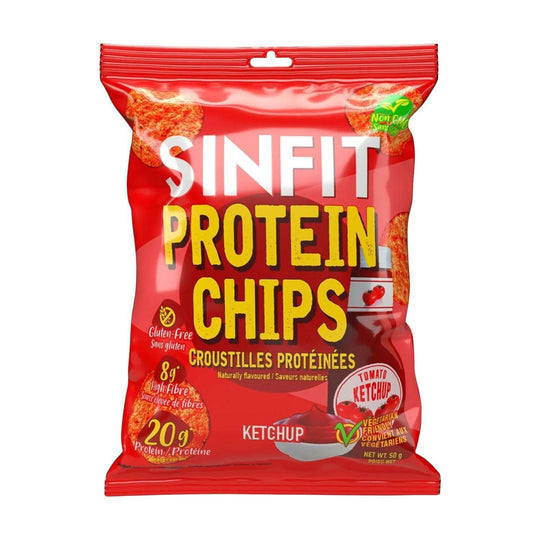 SinFit Protein Chips | 48g - 48g / Ketchup - fitgrade.ch