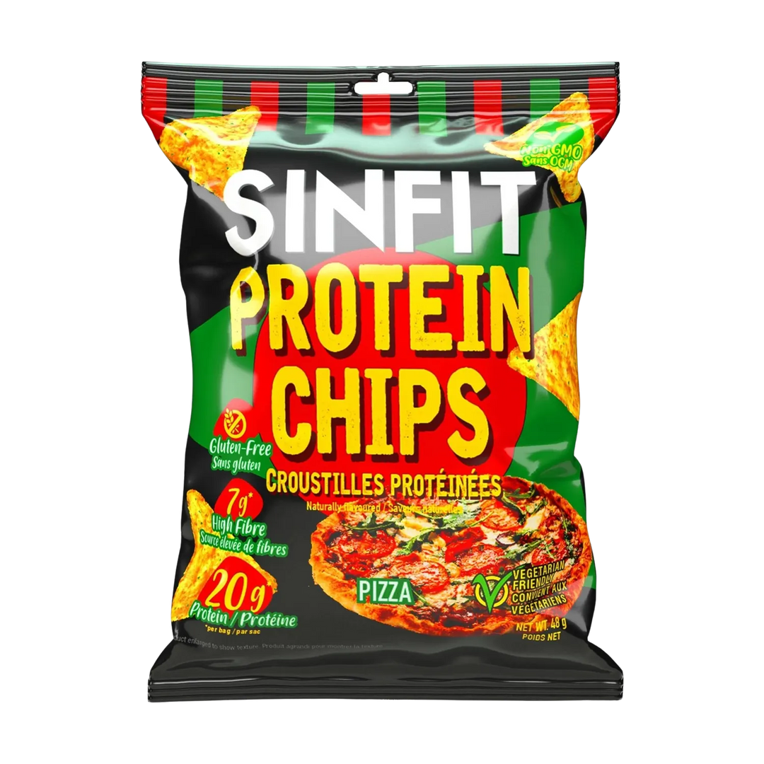 SinFit Protein Chips | 48g - Delicious high-protein snack for fitness enthusiasts