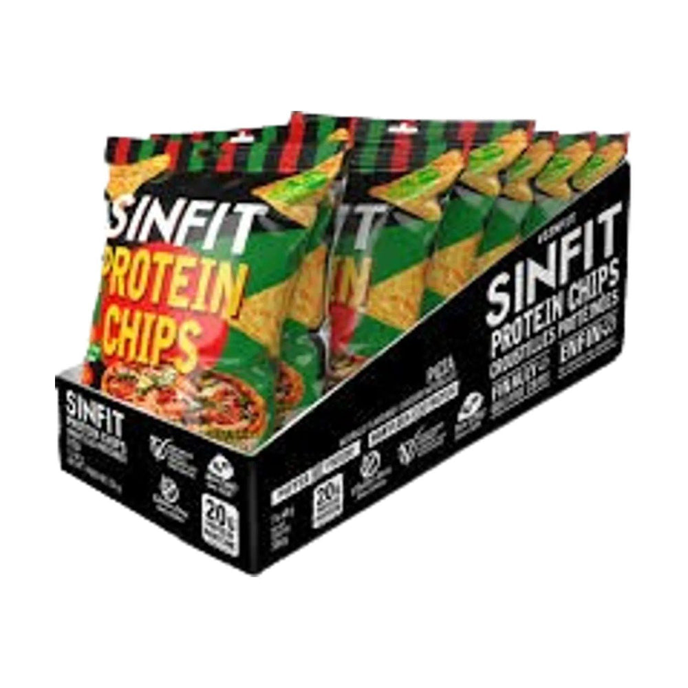 SinFit Protein Chips | 48g - 7x48g / Pizza - fitgrade.ch