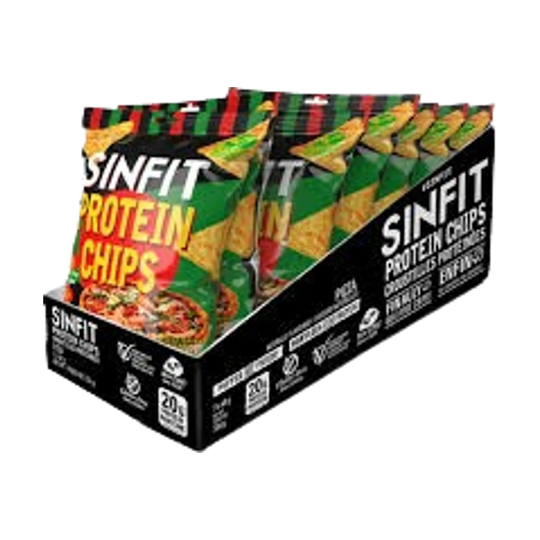 SinFit Protein Chips in a 48g bag, perfect for satisfying snack cravings