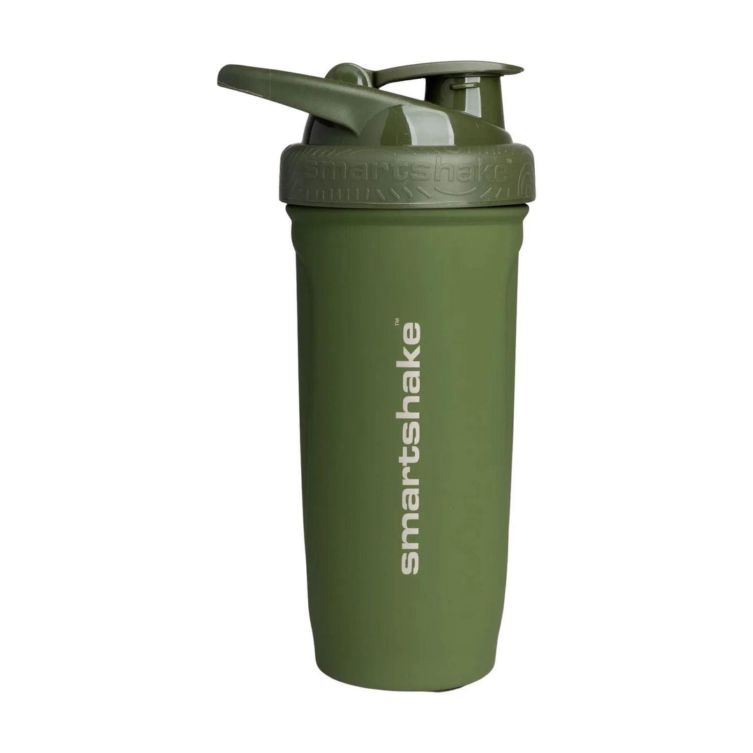 Smartshake - Reforce Stainless Steel Shaker | 900ml - Army Green - fitgrade.ch