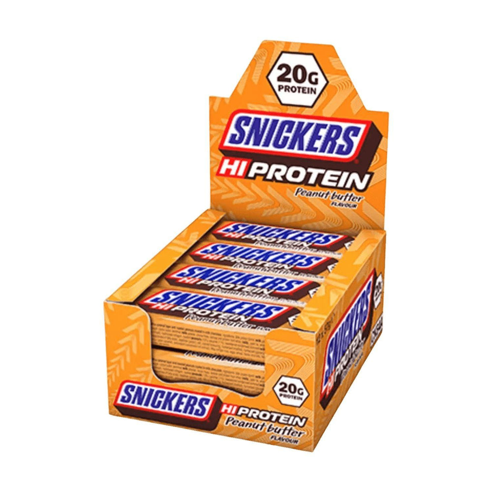 Snickers Hi Protein Bar - Peanut Butter | 57g 12x57g - fitgrade.ch