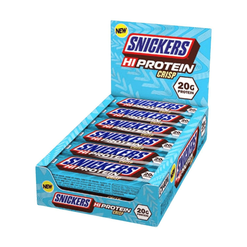 Snickers Hi Protein Crisp Bar | 55g 12x55g - fitgrade.ch