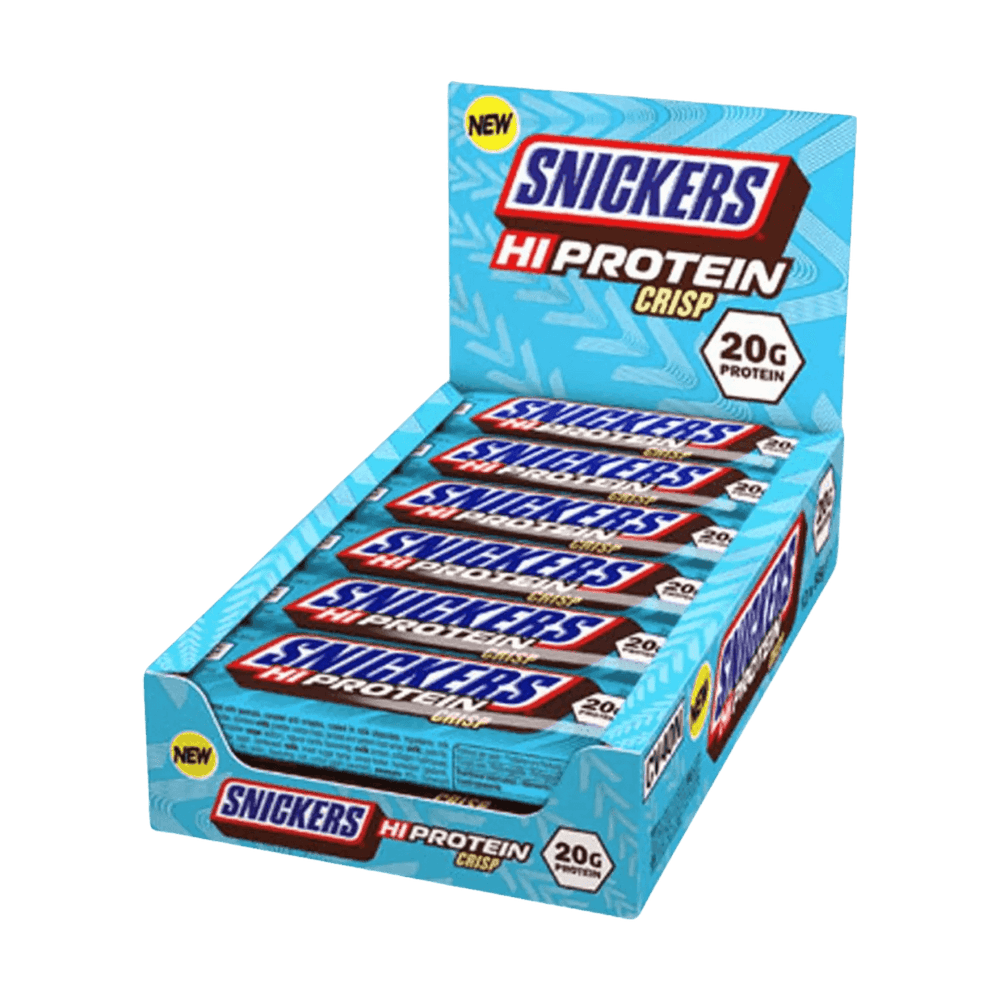 Snickers High Protein Crisp Bar | 55g - 12x55g - fitgrade.ch