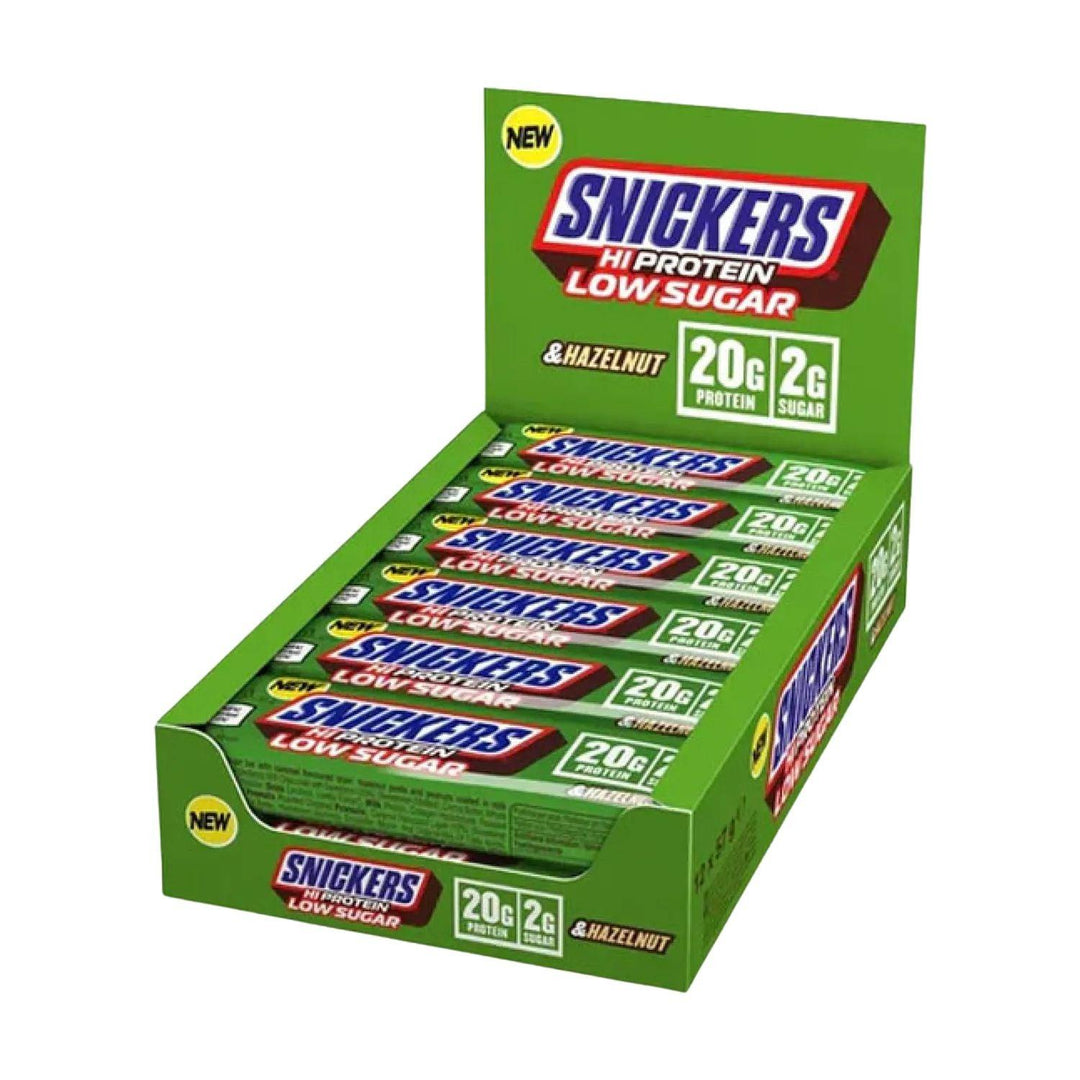 Snickers Low Sugar Hi Protein Bar - Hazelnut | 57g 12x57g - fitgrade.ch