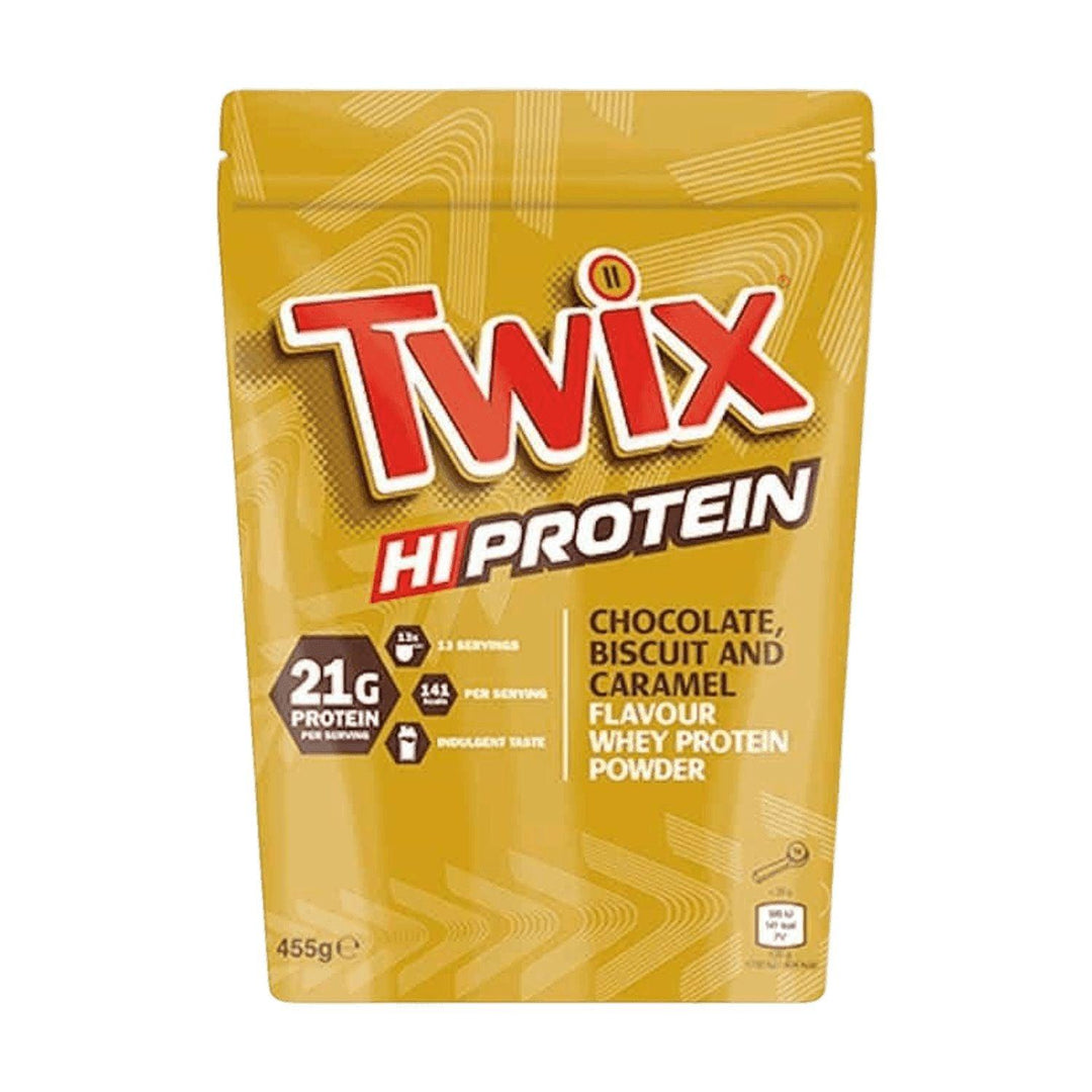 Twix Hi-Protein Whey Powder | 455g Chocolate, Biscuit & Caramel - fitgrade.ch