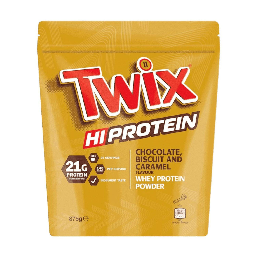 Twix Hi-Protein Whey Powder | 875g Chocolate, Biscuit & Caramel - fitgrade.ch