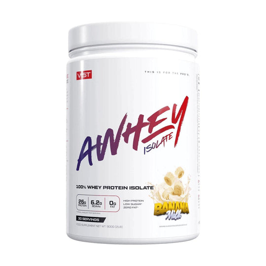 VAST AWHEY Premium Whey Isolate | 900g - Banana Milk - fitgrade.ch