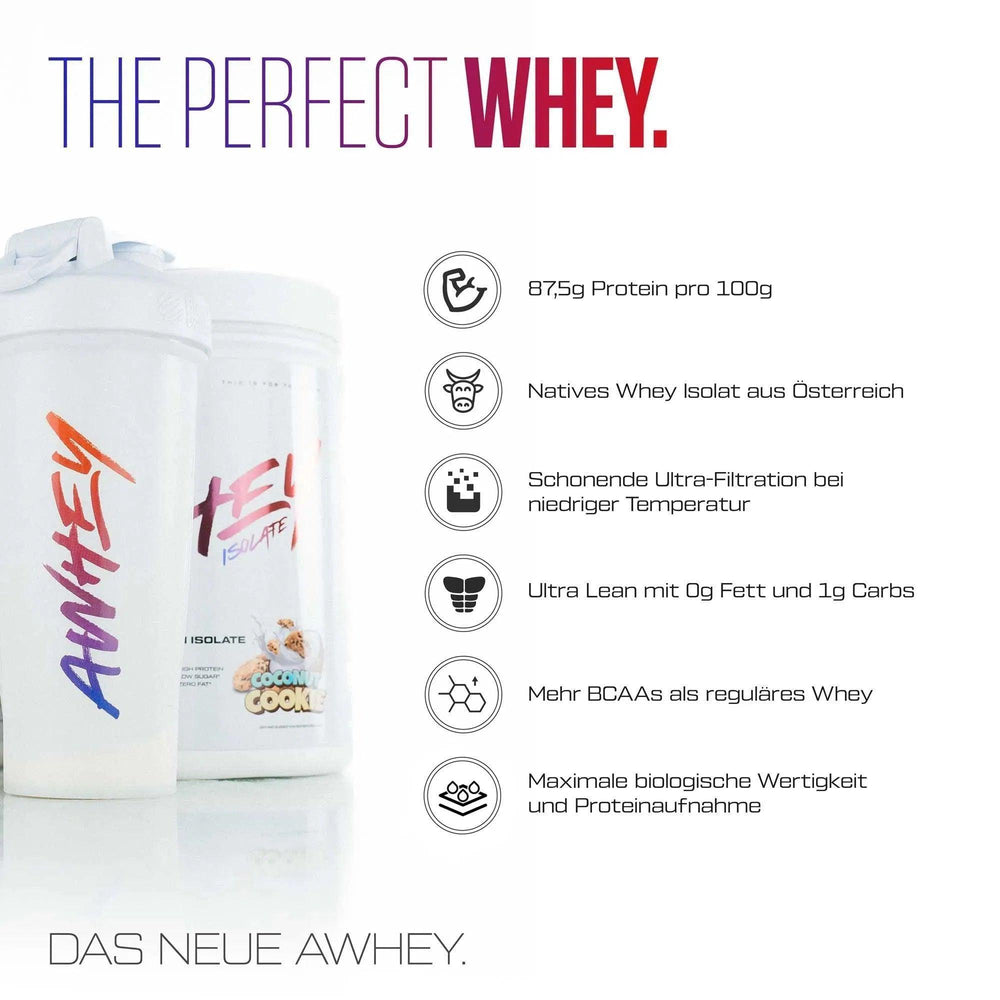 VAST AWHEY Premium Whey Isolate | 900g - Chocolate - fitgrade.ch