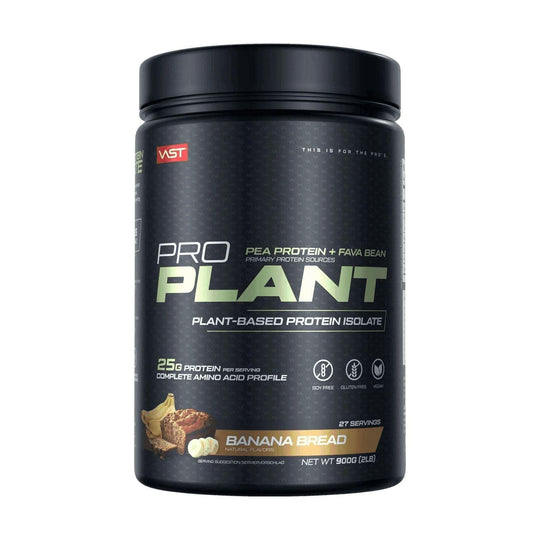 VAST PRO PLANT (Planted-Based Protein Isolate) | 900g - Banana Bread - fitgrade.ch