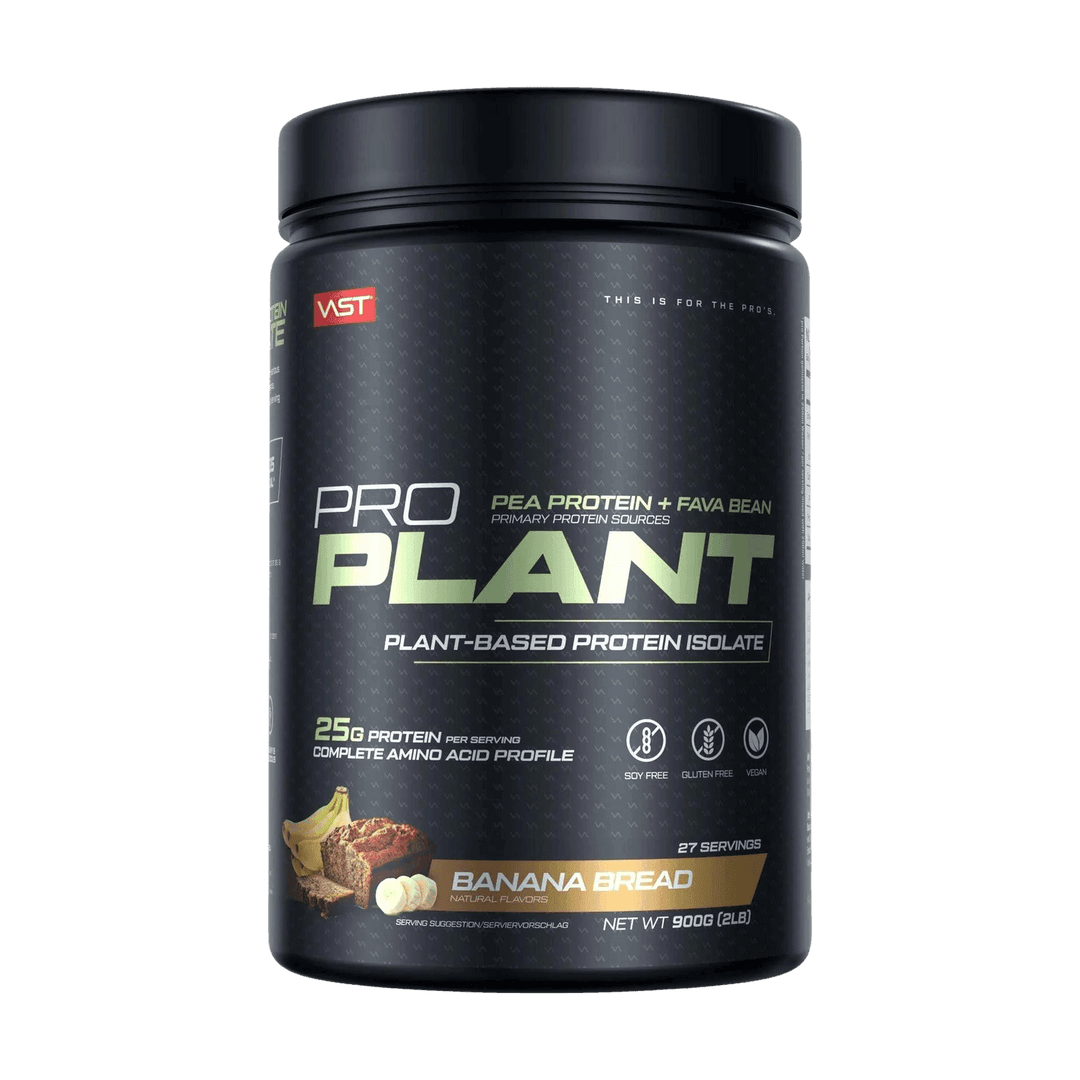 VAST PRO PLANT (Planted-Based Protein Isolate) | 900g - Banana Bread - fitgrade.ch