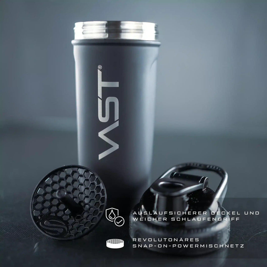 VAST Smartshake® Stainless Steel Shaker | 900ml - Default Title - fitgrade.ch