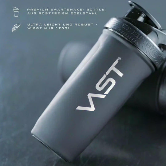 VAST Smartshake® Stainless Steel Shaker | 900ml - Default Title - fitgrade.ch