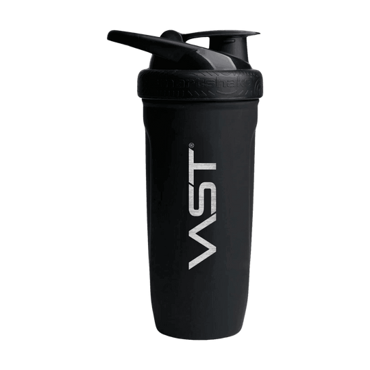 VAST Smartshake® Stainless Steel Shaker | 900ml - Black Edition - fitgrade.ch