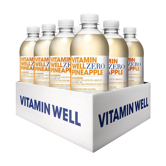 Vitamin Well Pineapple | 500ml - 12 x 500ml - fitgrade.ch