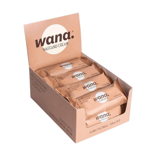 Wana - Waffand'Cream | 43g - 12x43g / Chocolate & Gianduja Cream - fitgrade.ch