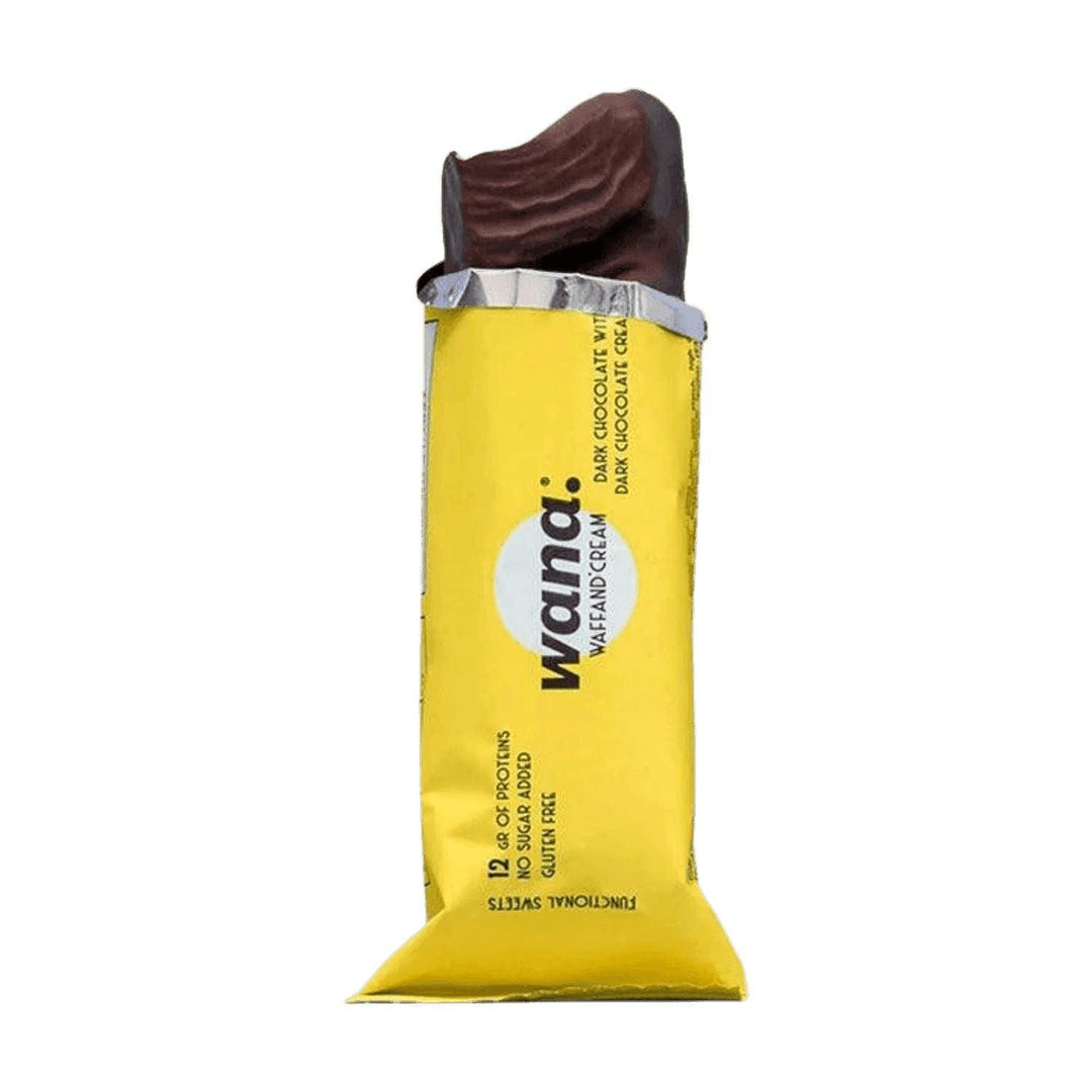 Wana - Waffand'Cream | 43g - 43g / Dark Chocolate & Dark Chocolate Cream - fitgrade.ch