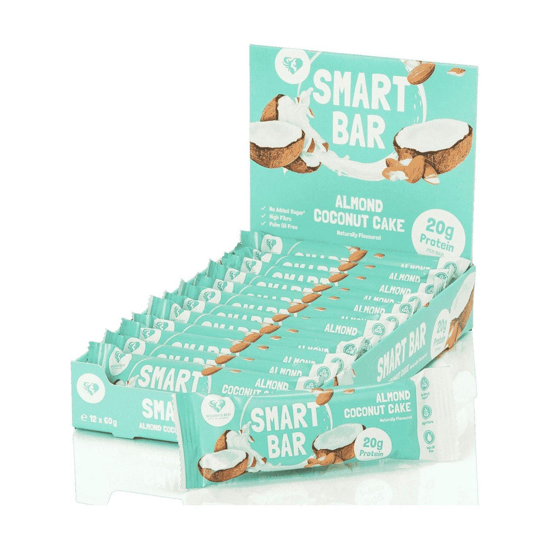 Women's Best Smart Bar - 12 x 60g / Almond Coconut Cake - fitgrade.ch