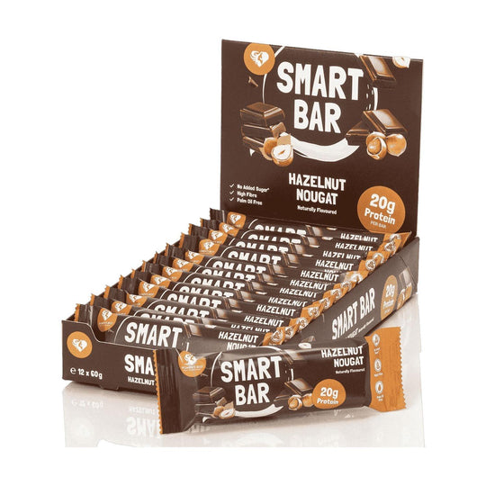 Women's Best Smart Bar - 12 x 60g / Hazelnut & Nougat - fitgrade.ch