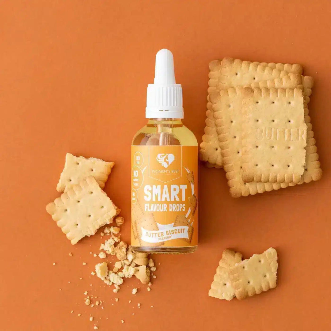 Women's Best Smart Flavour Drops | 50ml - Butter Biscuit - fitgrade.ch