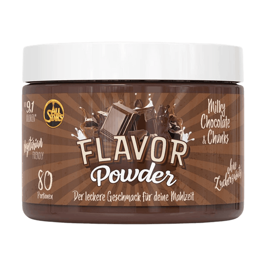 All Stars Flavor Powder | 240g - Milky Chocolate & Chunks - fitgrade.ch