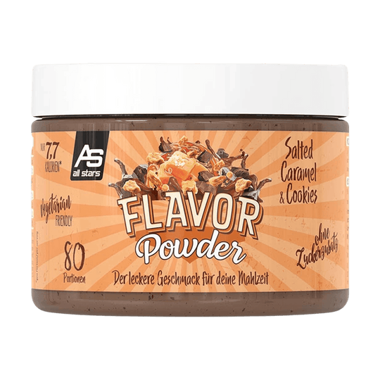 All Stars Flavor Powder | 240g - Salted Caramel & Cookies - fitgrade.ch