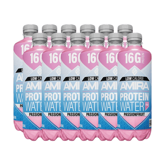 AMIRA Protein Water - Passionfruit | 500ml - 12 x 500ml / Passionfruit - fitgrade.ch