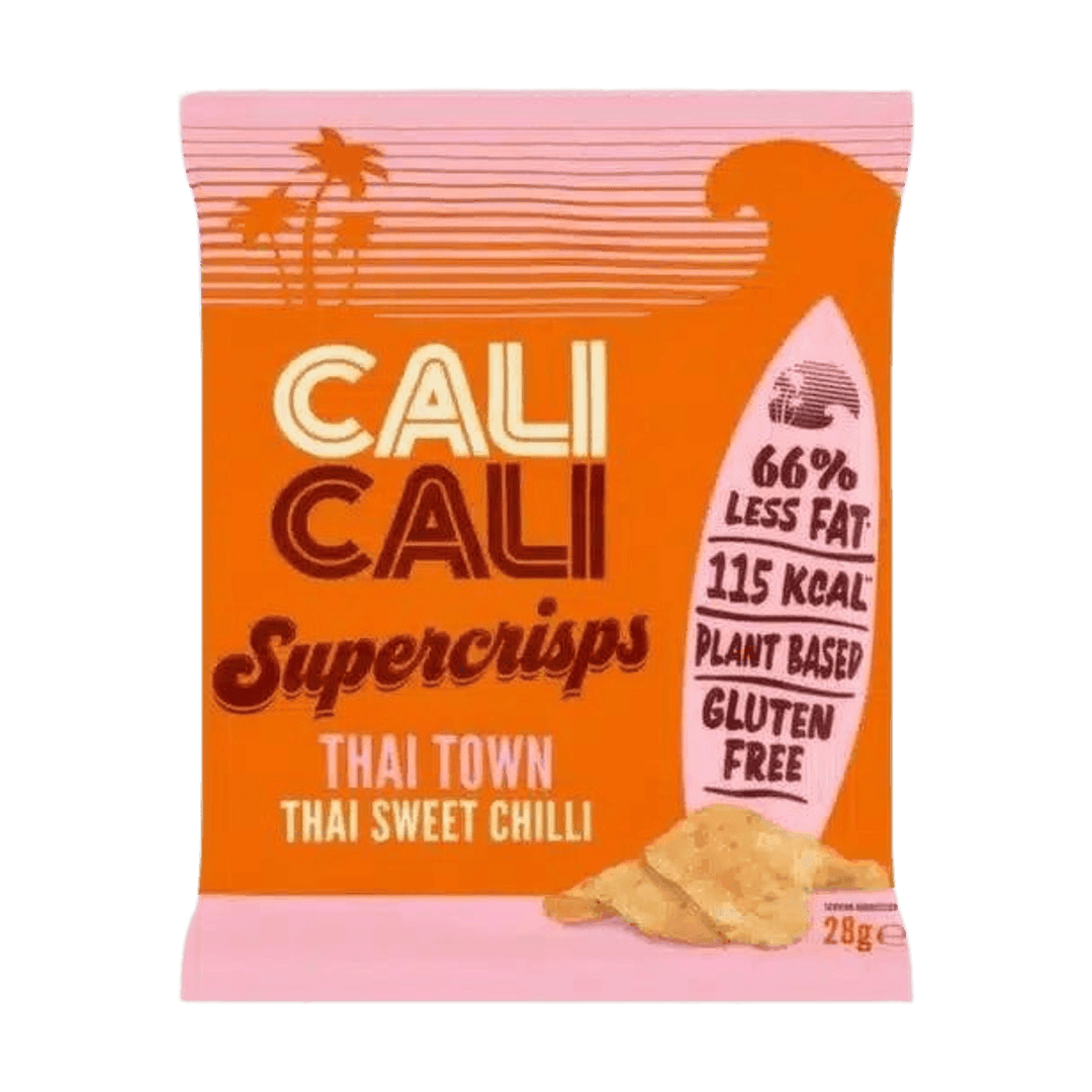 CALI CALI Protein Chips Minis | 28g SAMPLE - Thai Town - Thai Sweet Chili - fitgrade.ch