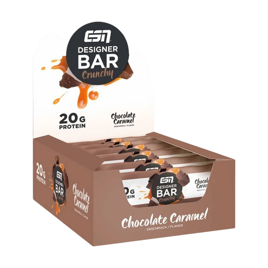 ESN Designer Bar Crunchy - 12 x 60g / Chocolate Caramel - fitgrade.ch