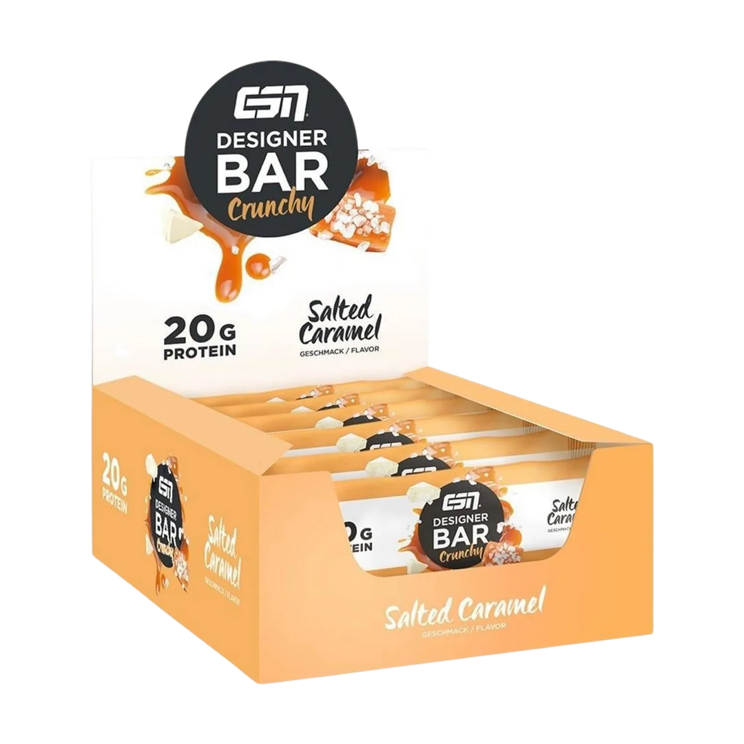 ESN Designer Bar Crunchy - 12 x 60g / Salted Caramel - fitgrade.ch
