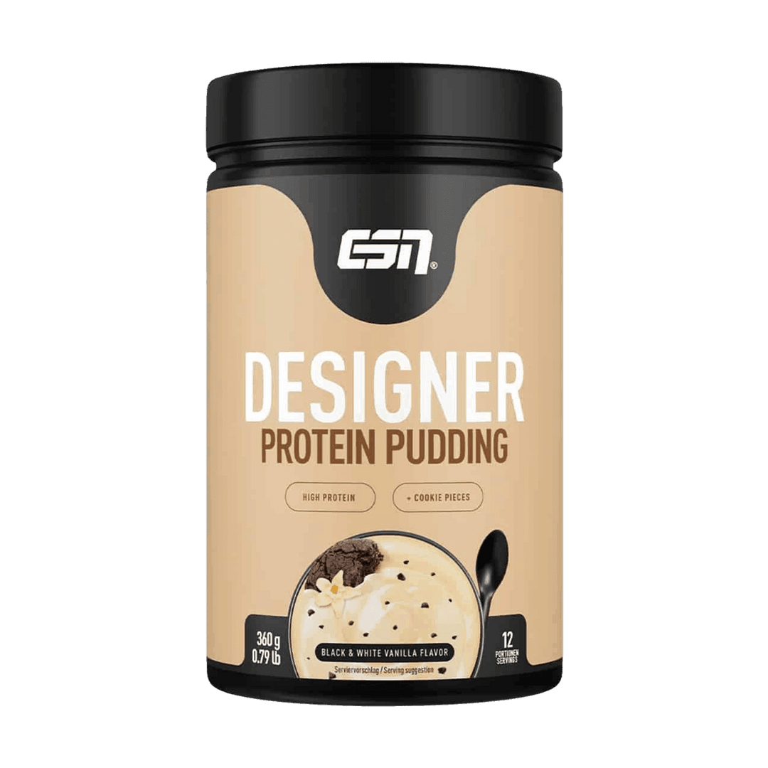 ESN Designer High Protein Pudding | 360g - Black & White Vanilla - fitgrade.ch