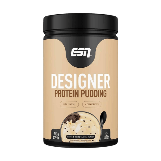 ESN Designer Protein Pudding | 380g - Black & White Vanilla - fitgrade.ch