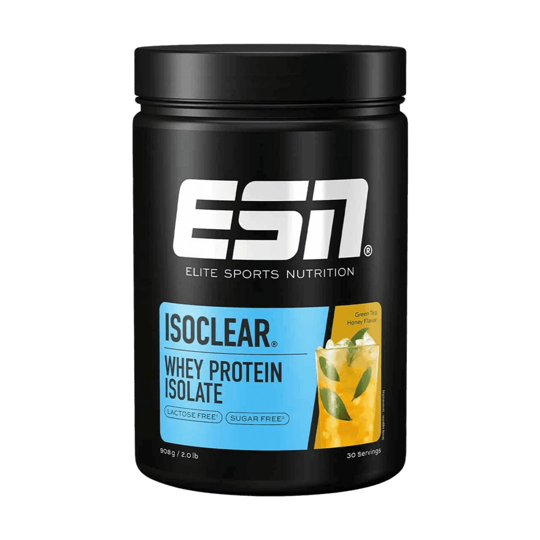 ESN ISOCLEAR Whey Isolate | 908g - Green Tea Honey - fitgrade.ch