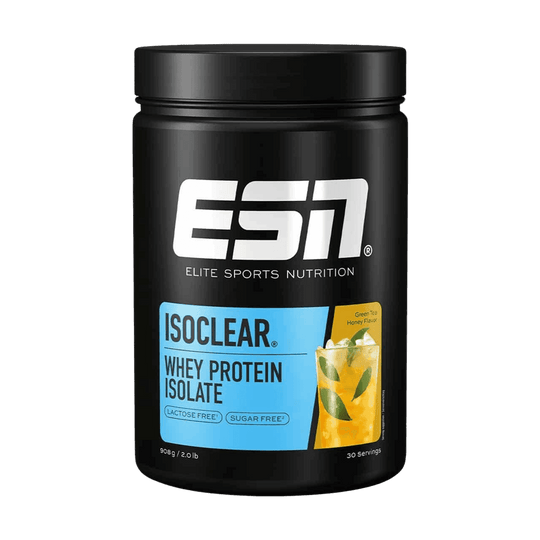 ESN ISOCLEAR Whey Isolate | 908g - Green Tea Honey - fitgrade.ch